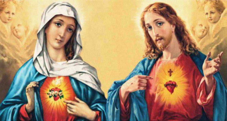 Dos Grandes Novenas A Los Sagrados Corazones De Jes S Y Mar A La Luz De Maria