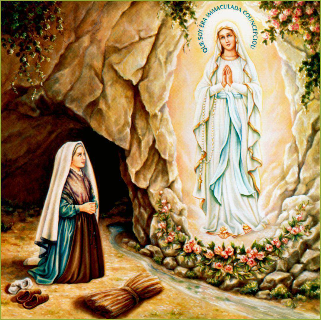 Segundo Día de la Novena a la Virgen de Lourdes - laluzdemaria.com